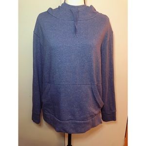 Champion Blue Hoodie Size Large
